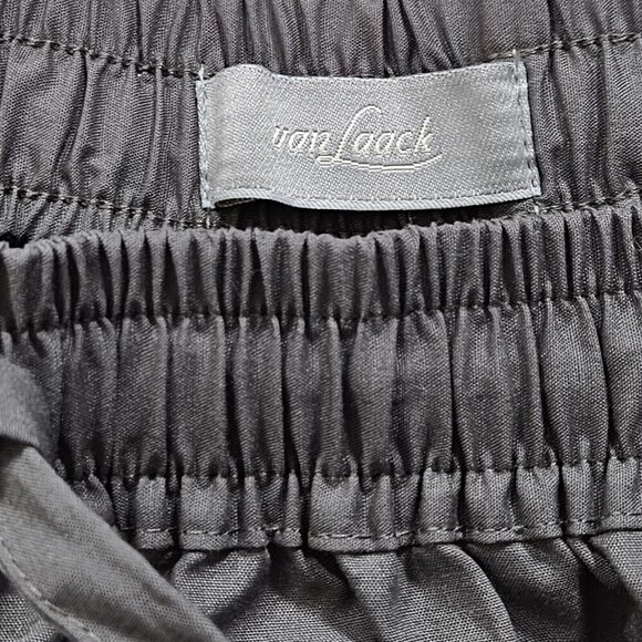 Van Laack Lounge Pants Men XL Gray Unisex Pockets Drawstrings No Stretch Leisure - Picture 4 of 13